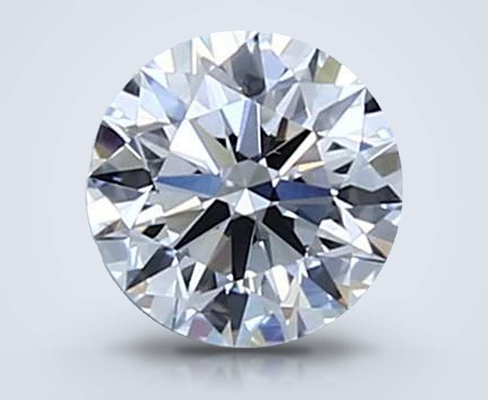 0.44 Carat Round Natural Diamond