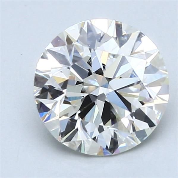 2.01ct H SI2 Rare Carat Ideal Cut Round Diamond