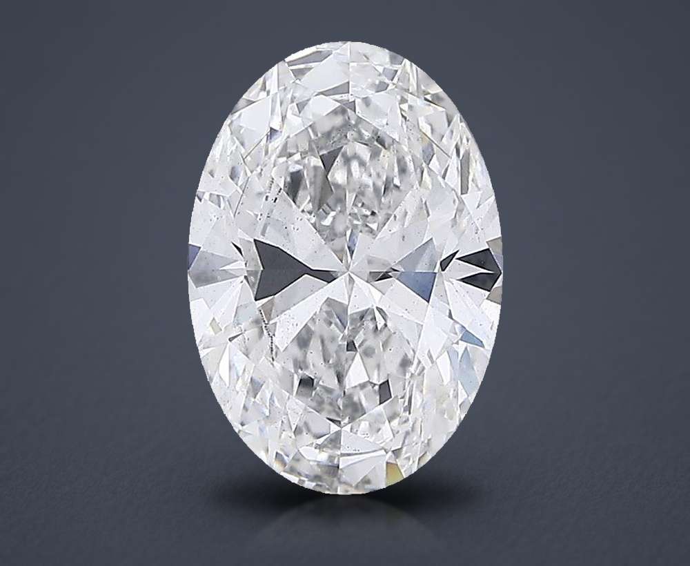 6.52 Carat Oval Lab Diamond