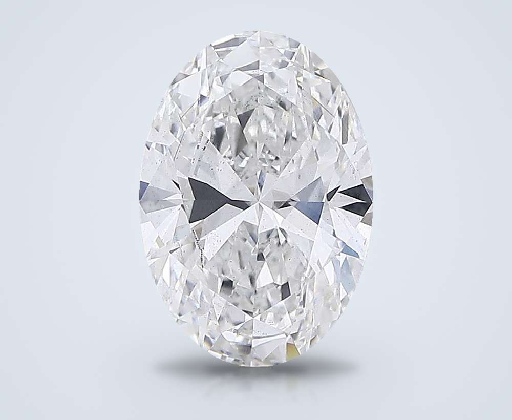 6.52 Carat Oval Lab Diamond