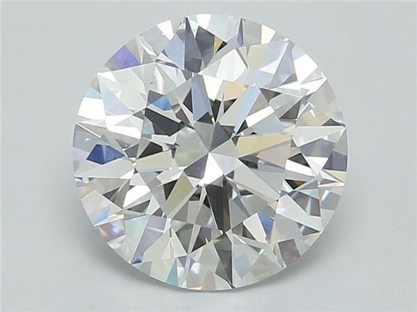5.03ct E VVS1 Rare Carat Ideal Cut Round Lab Grown Diamond