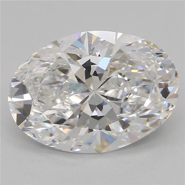 2.08ct D VVS2 Rare Carat Ideal Cut Oval Lab Grown Diamond
