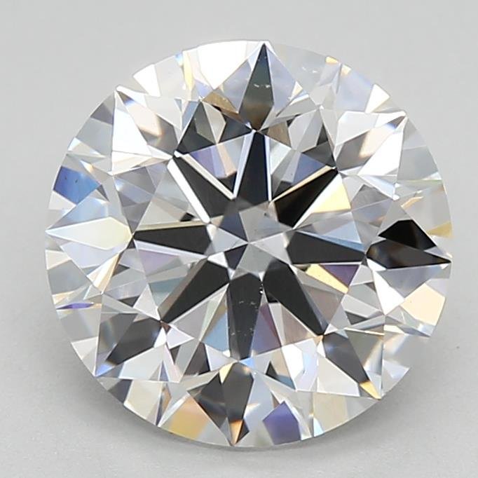 3.05ct F VS1 Rare Carat Ideal Cut Round Lab Grown Diamond