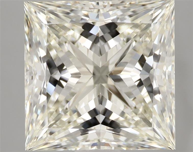 3.08ct K IF Rare Carat Ideal Cut Princess Diamond