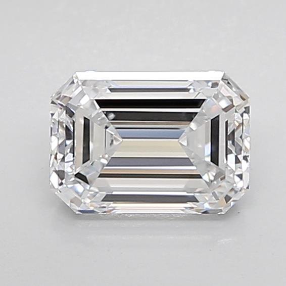 1.52ct D VVS2 Excellent Cut Emerald Lab Grown Diamond