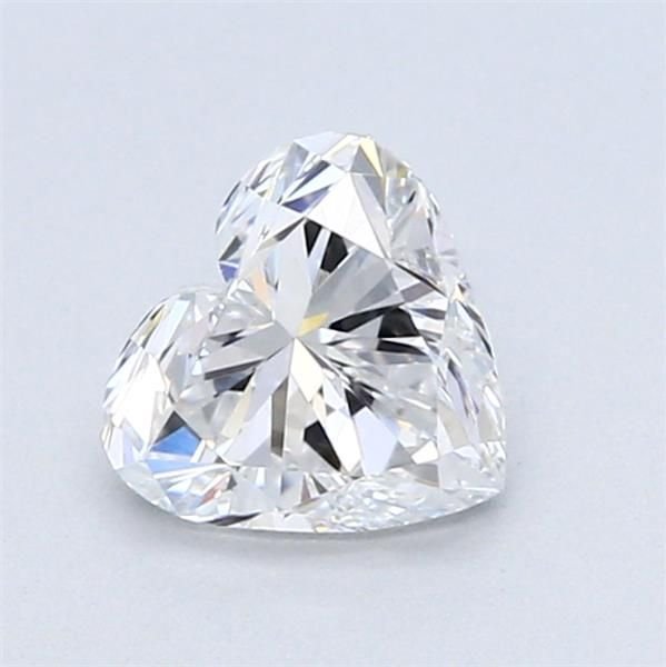 0.90ct E VVS1 Excellent Cut Heart Diamond