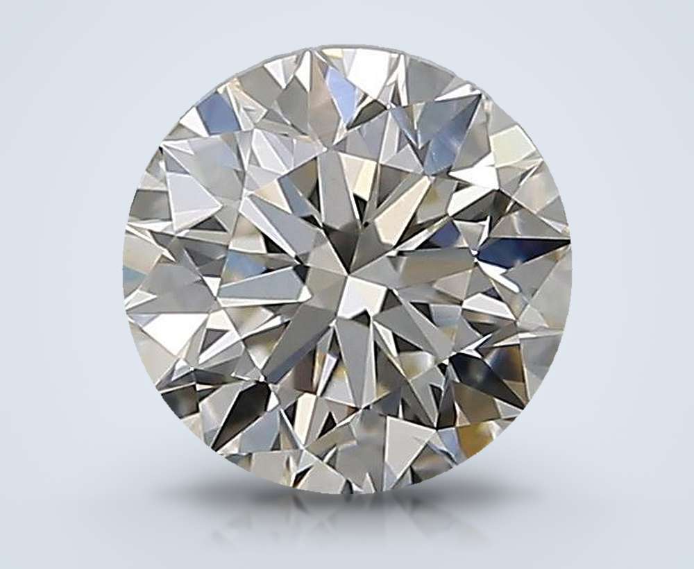 0.70 Carat Round Natural Diamond