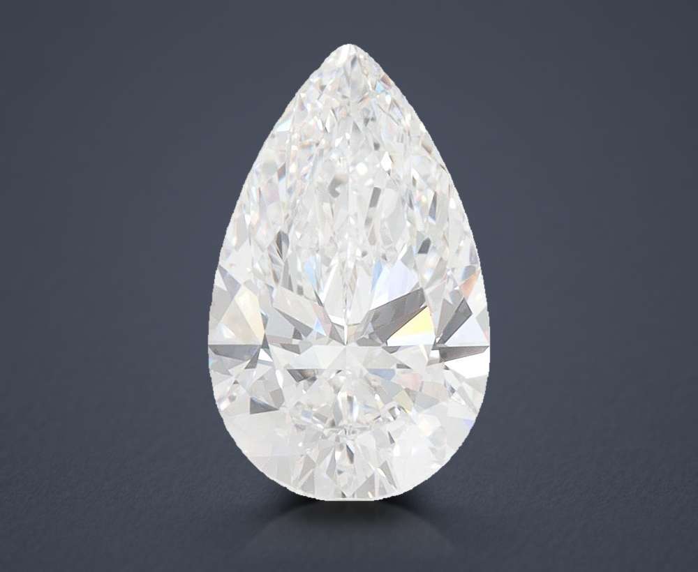 2.04 Carat Pear Lab Diamond