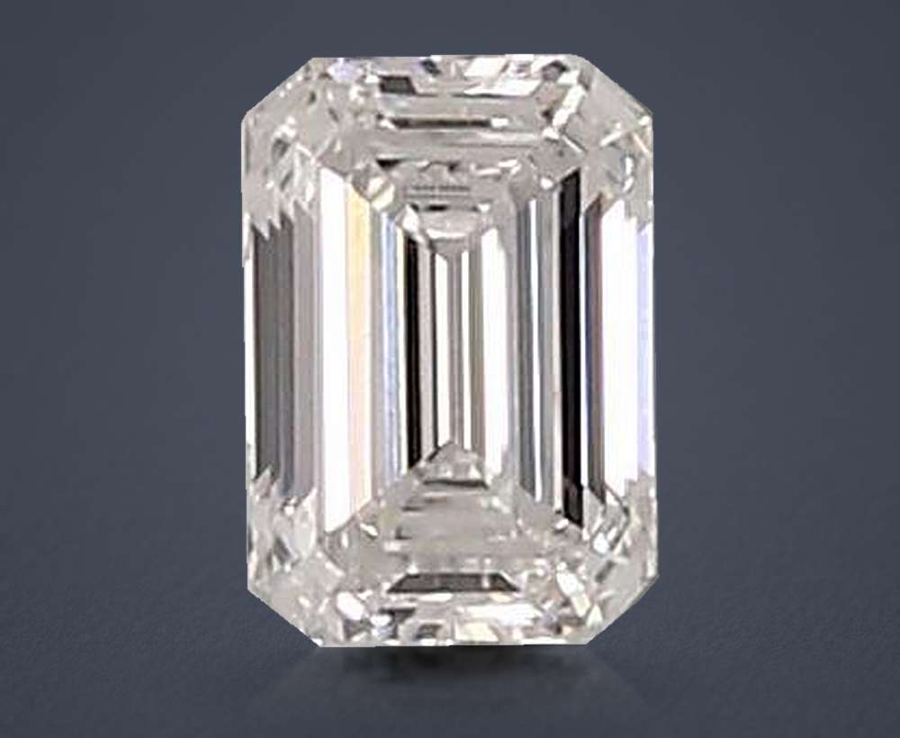 0.44 Carat Emerald Lab Diamond