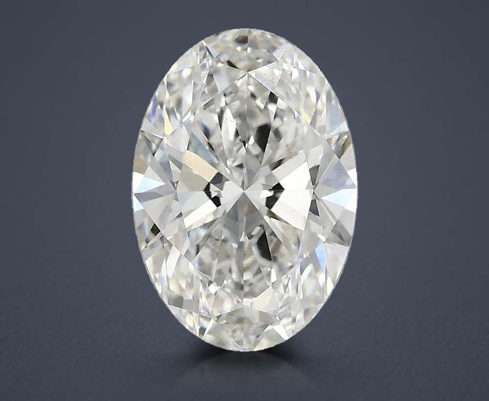 2.54 Carat Oval Lab Diamond
