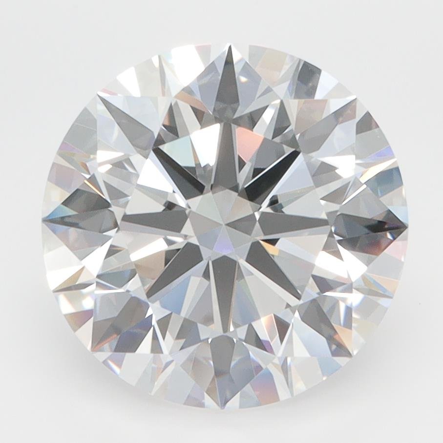 4.11ct D VVS1 Rare Carat Ideal Cut Round Lab Grown Diamond