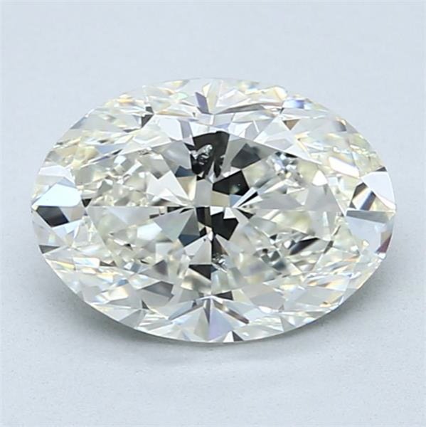 2.01ct J SI2 Very Good Cut Oval Diamond