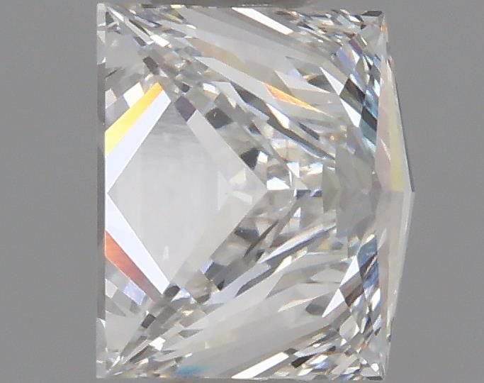 1.23ct F VS2 Rare Carat Ideal Cut Princess Lab Grown Diamond