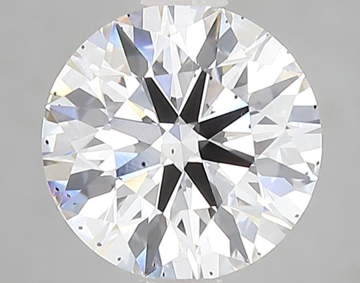 2.09ct E SI1 Rare Carat Ideal Cut Round Lab Grown Diamond