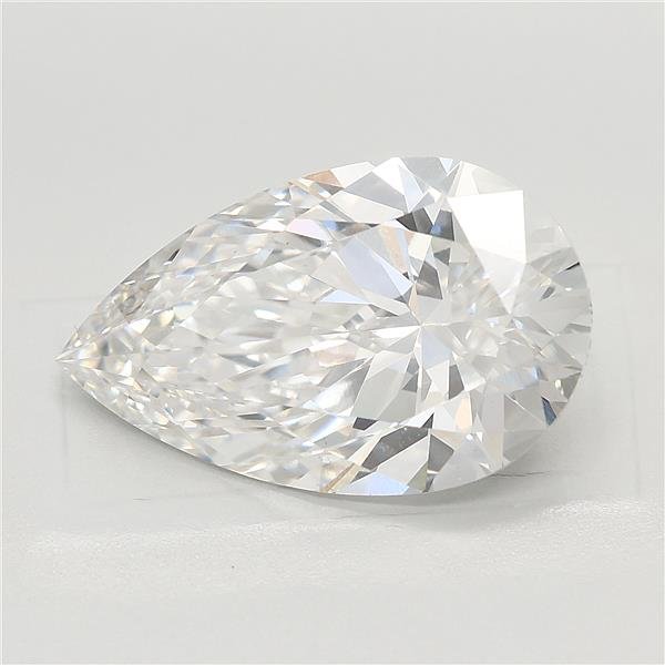 4.05 Carat Pear Lab Diamond