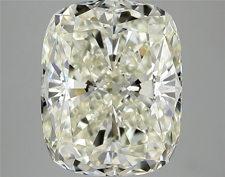 5.03ct K VS2 Rare Carat Ideal Cut Cushion Diamond