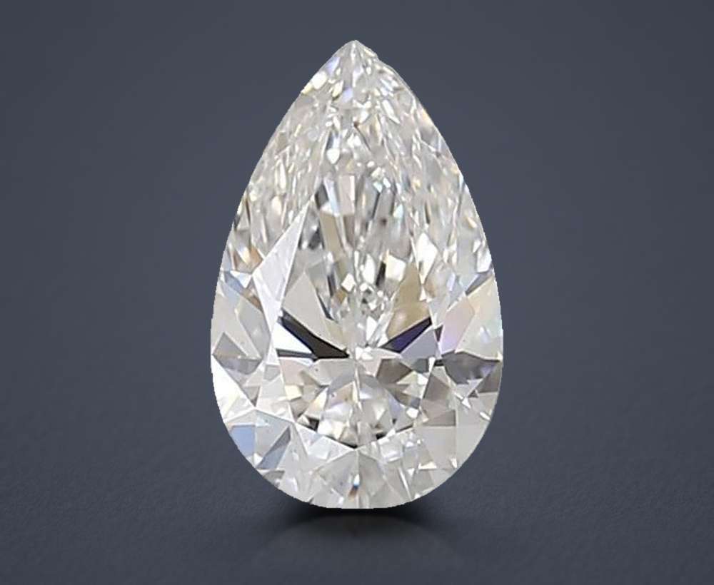 1.04 Carat Pear Lab Diamond