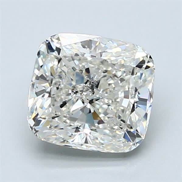 2.05ct I SI1 Rare Carat Ideal Cut Cushion Diamond