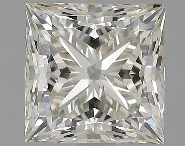 2.05ct J SI1 Rare Carat Ideal Cut Princess Lab Grown Diamond