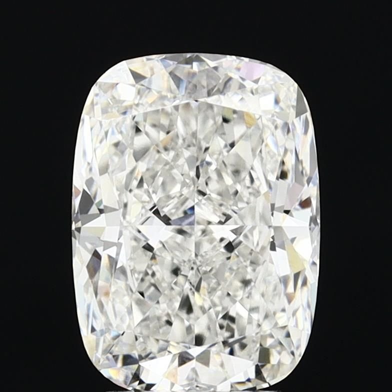 4.03ct E VVS2 Rare Carat Ideal Cut Cushion Lab Grown Diamond