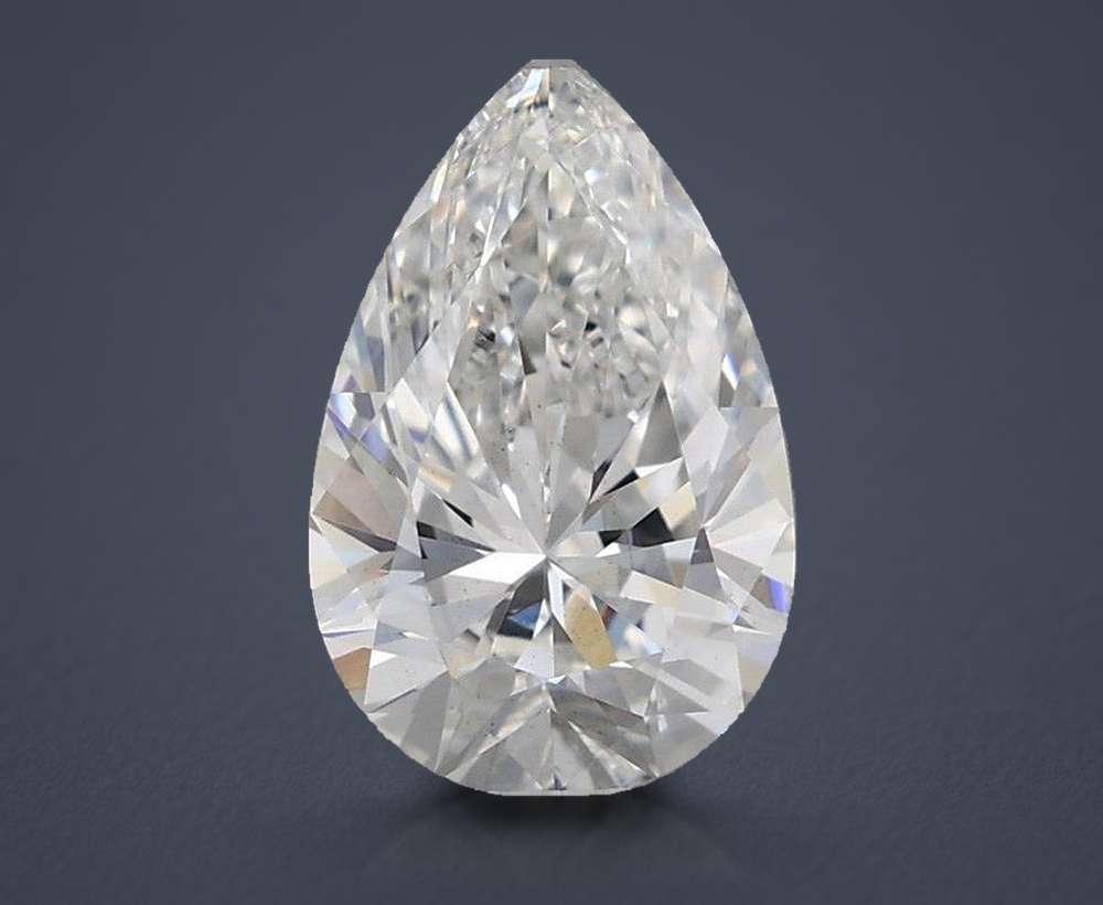 1.46 Carat Pear Lab Diamond