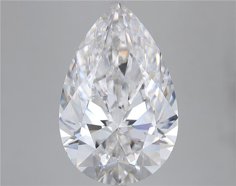 12.09ct F VS2 Rare Carat Ideal Cut Pear Lab Grown Diamond