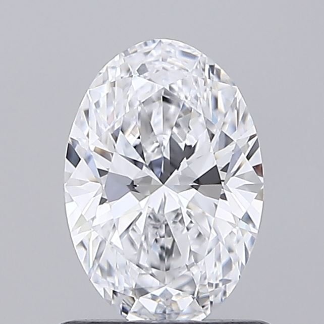 0.85ct D VVS2 Rare Carat Ideal Cut Oval Lab Grown Diamond