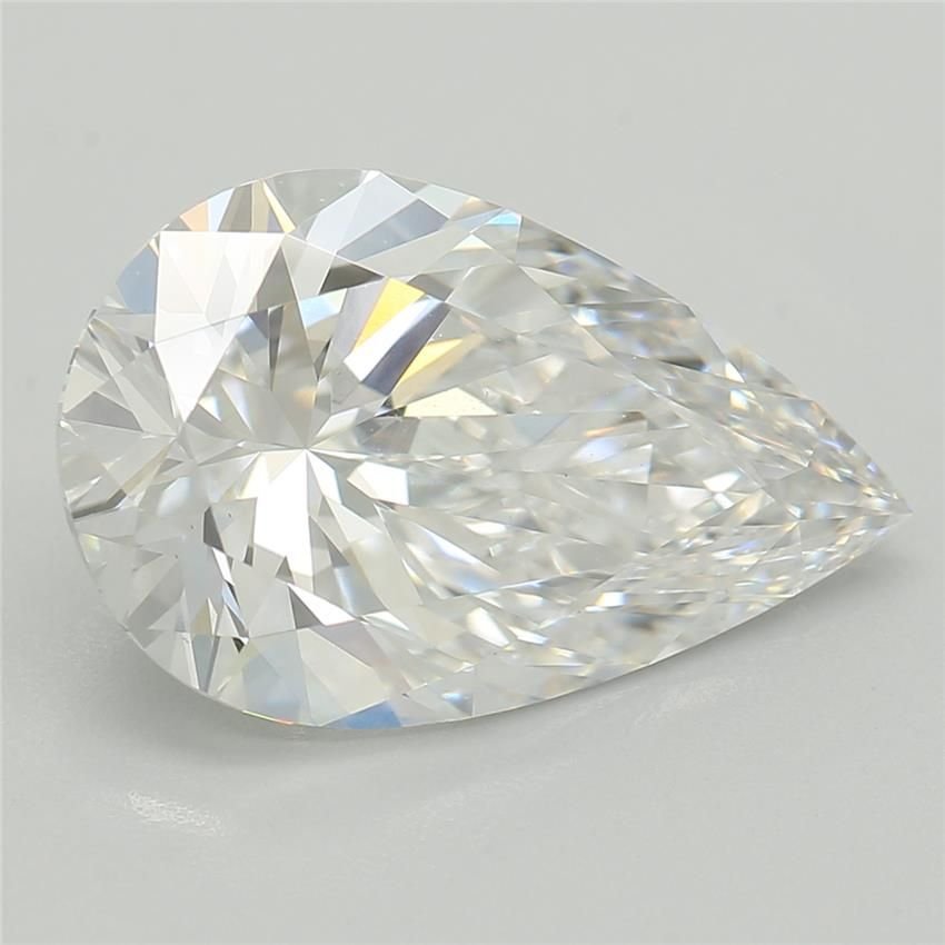 2.59ct D VS1 Rare Carat Ideal Cut Pear Lab Grown Diamond