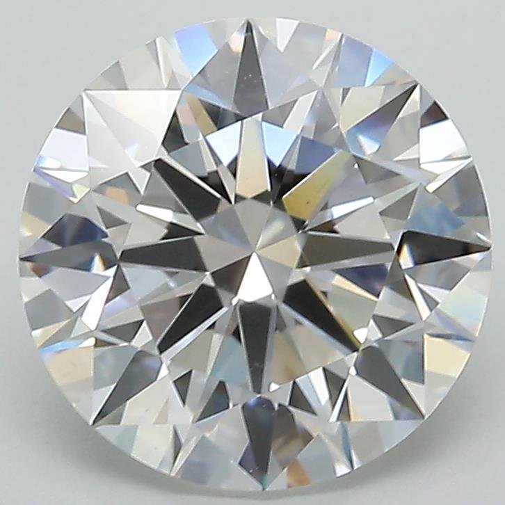 3.36ct D VS1 Rare Carat Ideal Cut Round Lab Grown Diamond