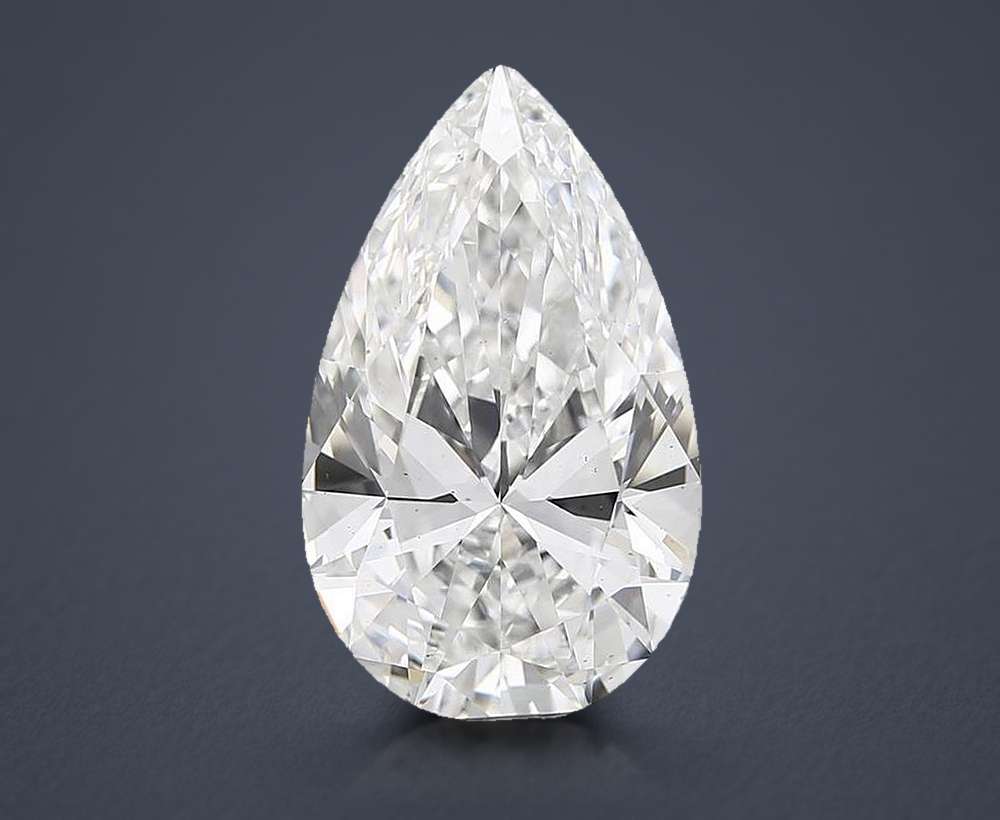 8.71 Carat Pear Lab Diamond