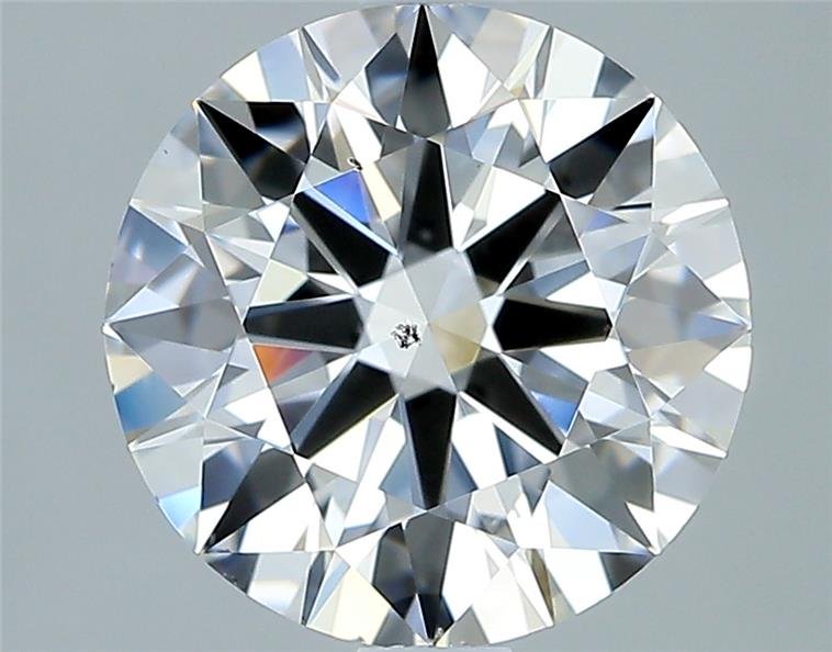 2.28ct E SI1 Rare Carat Ideal Cut Round Diamond