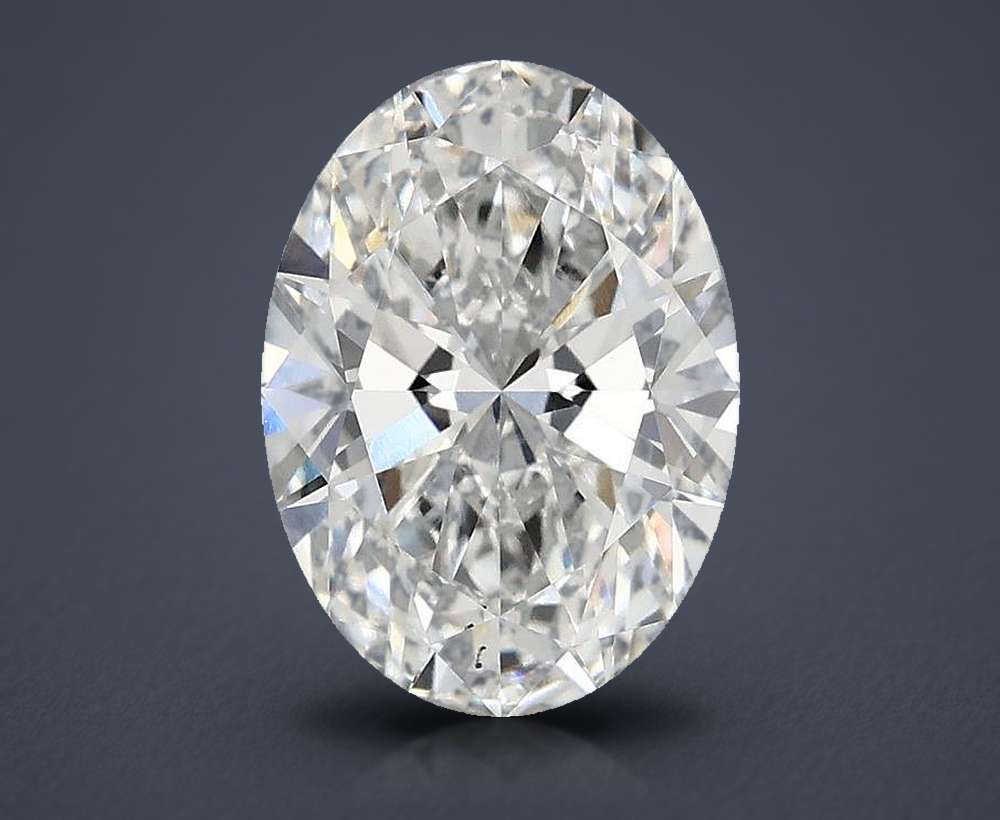 2.47 Carat Oval Lab Diamond