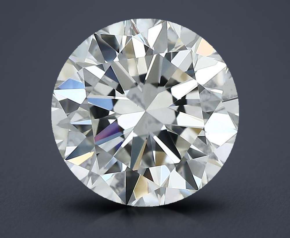 0.70 Carat Round Natural Diamond