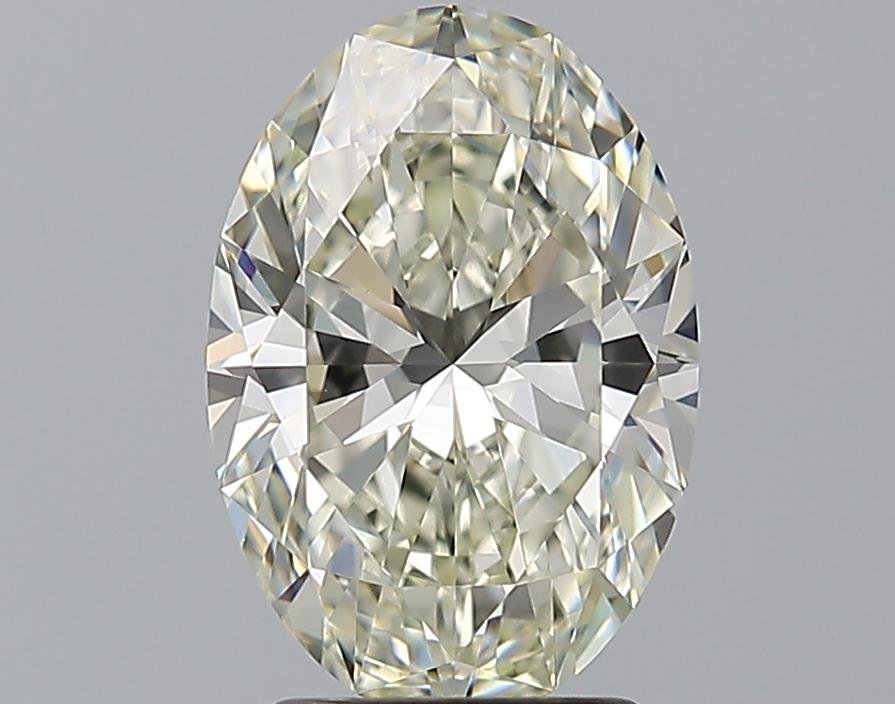 2.33ct K VVS1 Rare Carat Ideal Cut Oval Diamond