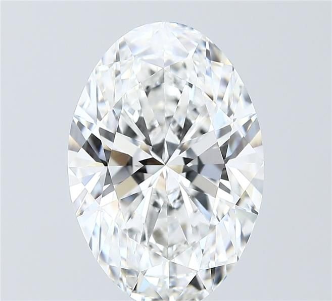 6.00 Carat Oval Lab Diamond