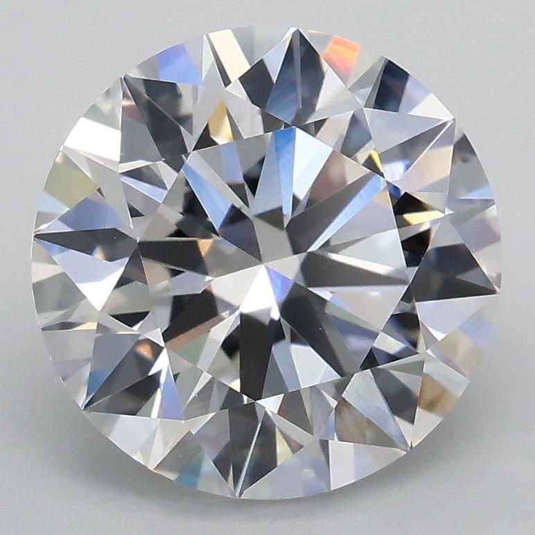 2.73ct E VVS2 Rare Carat Ideal Cut Round Lab Grown Diamond
