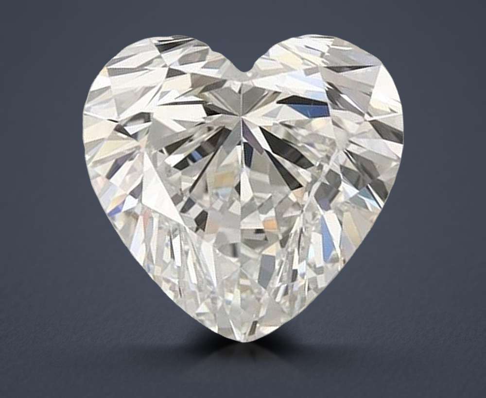 1.80 Carat Heart Lab Diamond