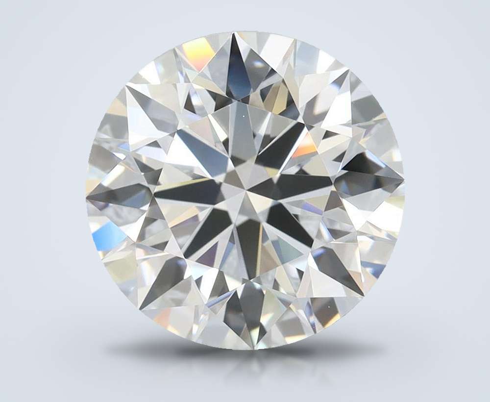 3.72 Carat Round Lab Diamond