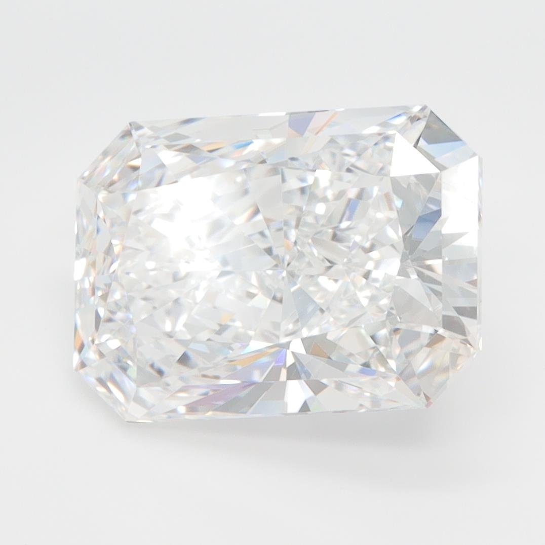 4.40ct D VVS2 Rare Carat Ideal Cut Radiant Lab Grown Diamond