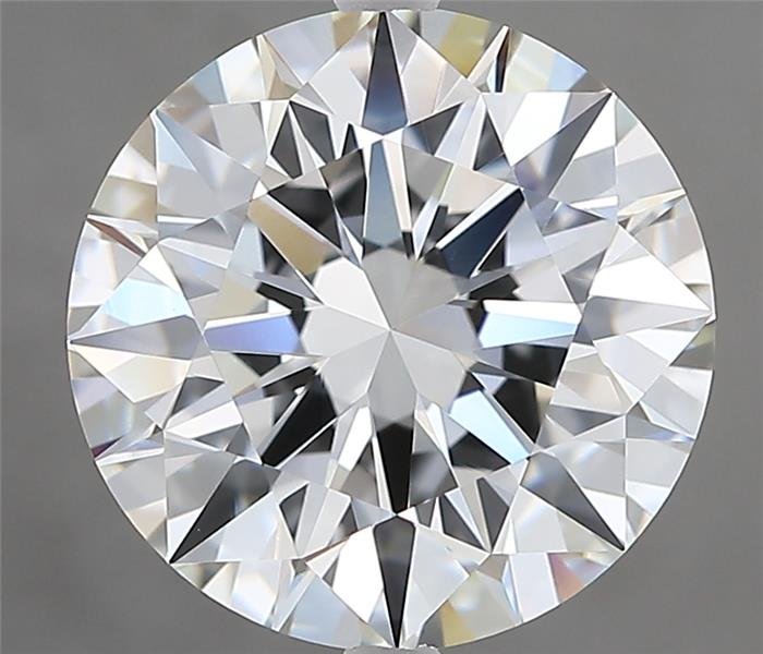 4.07ct G VVS2 Rare Carat Ideal Cut Round Diamond