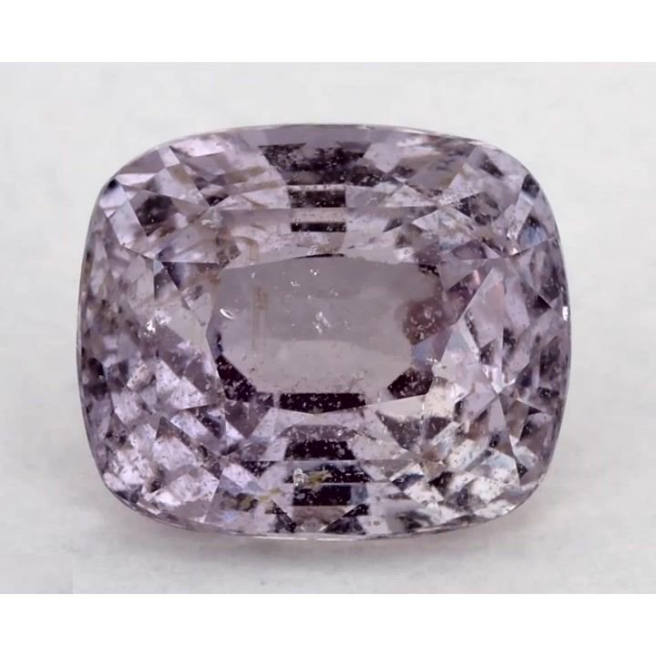 3.19 Carat Pink Cushion Sapphire