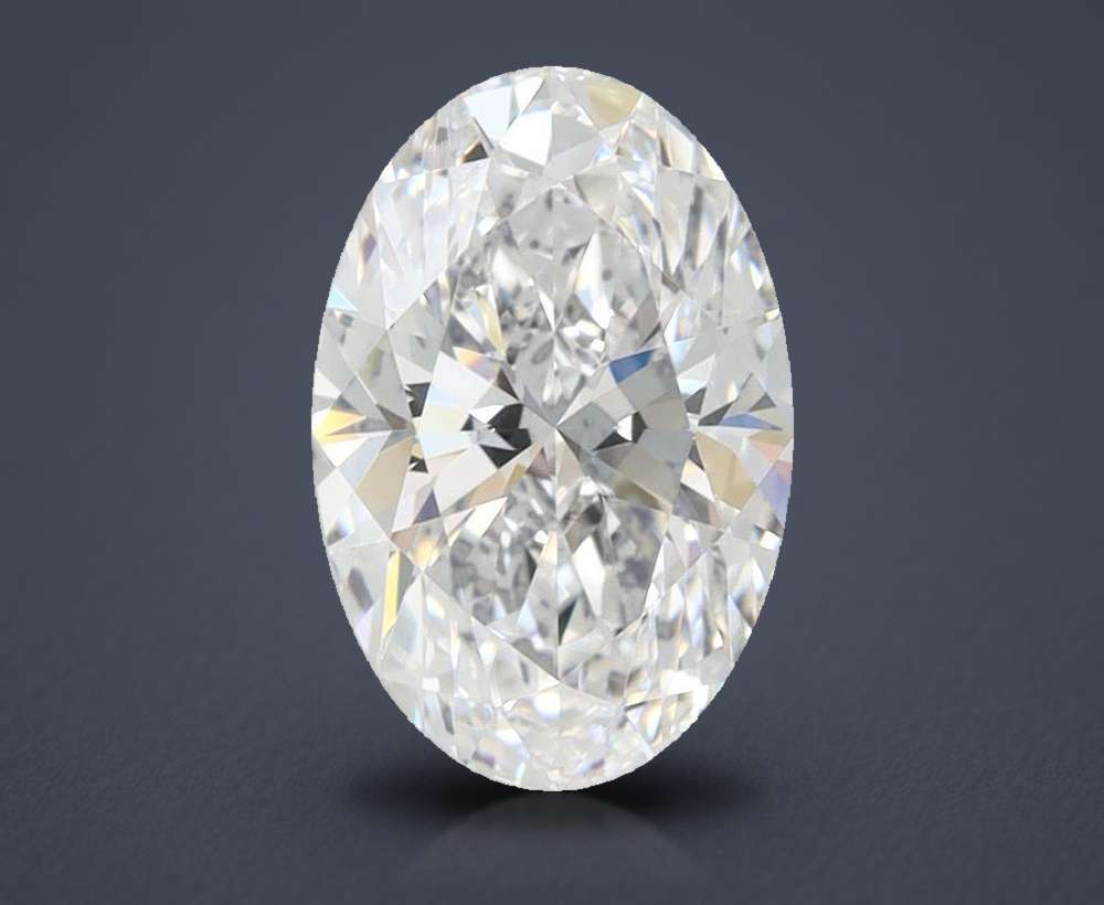 1.50 Carat Oval Lab Diamond