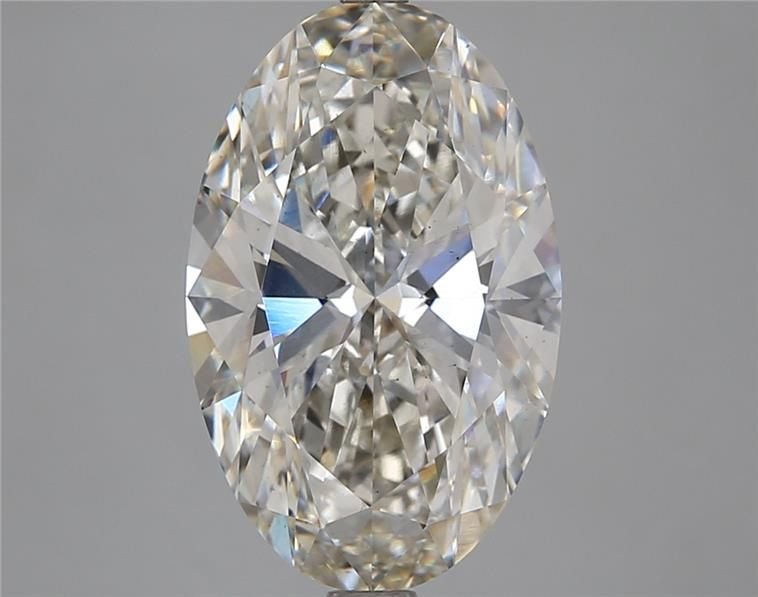 5.00ct I VS2 Rare Carat Ideal Cut Oval Lab Grown Diamond