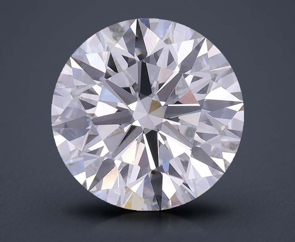 3.82 Carat Round Lab Diamond
