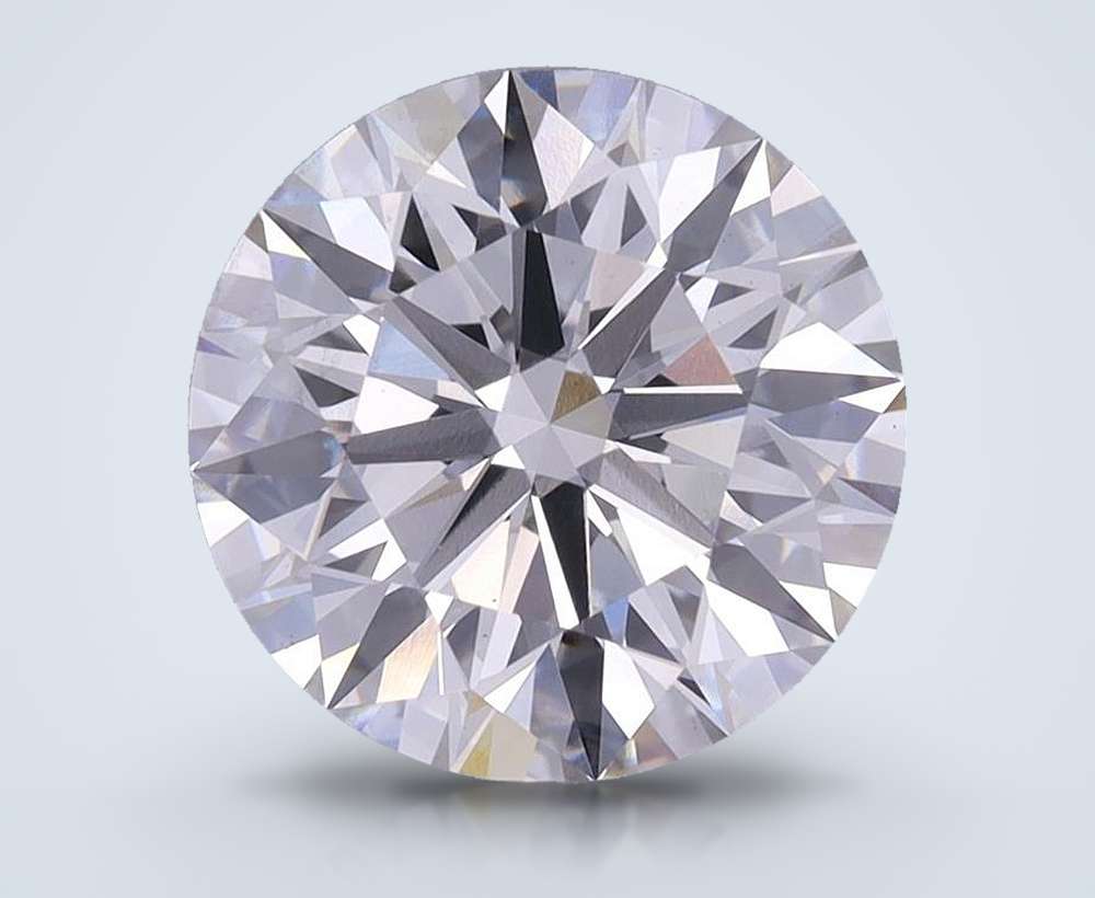 3.82 Carat Round Lab Diamond