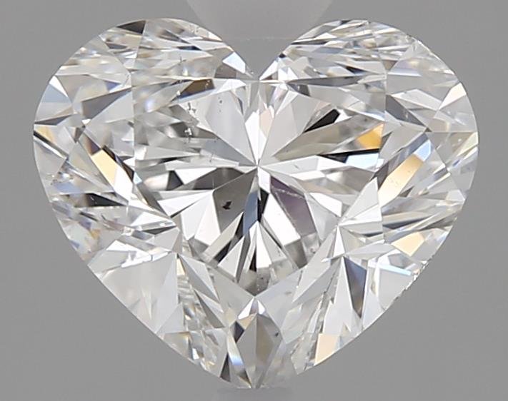 2.50ct F SI1 Rare Carat Ideal Cut Heart Diamond