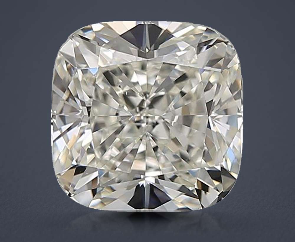 1.67 Carat Cushion Natural Diamond