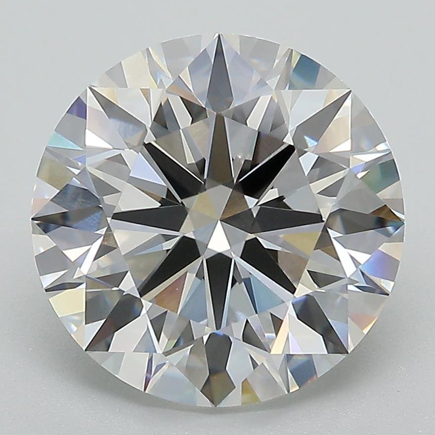 4.60ct E VVS1 Rare Carat Ideal Cut Round Lab Grown Diamond