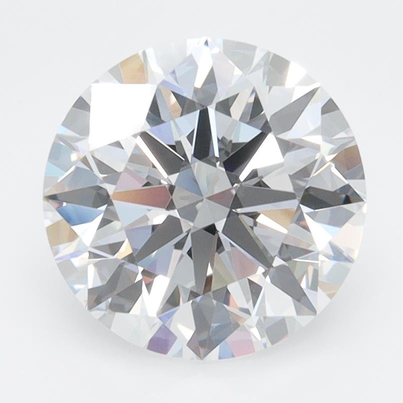 2.73ct D VVS2 Rare Carat Ideal Cut Round Lab Grown Diamond