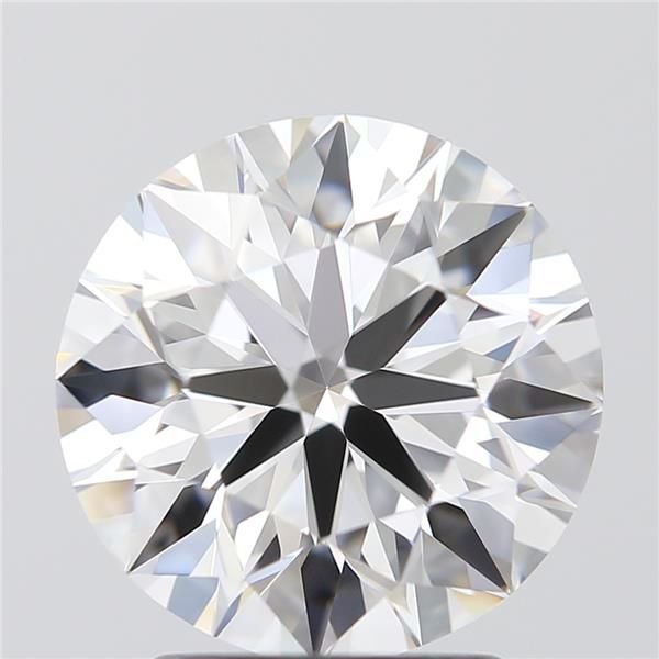 2.51ct E VVS1 Rare Carat Ideal Cut Round Lab Grown Diamond